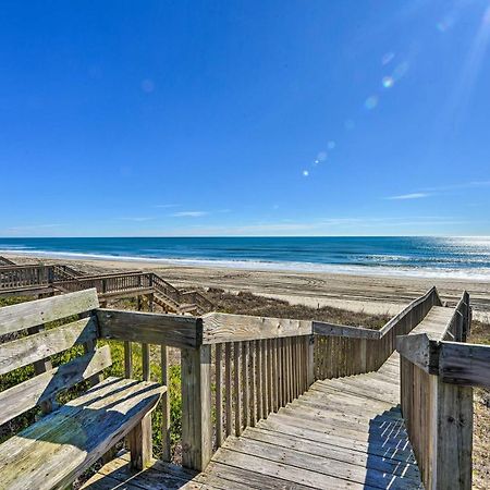 West Of The Moon Ocean Apt With Beach Access! Emerald Isle Eksteriør bilde