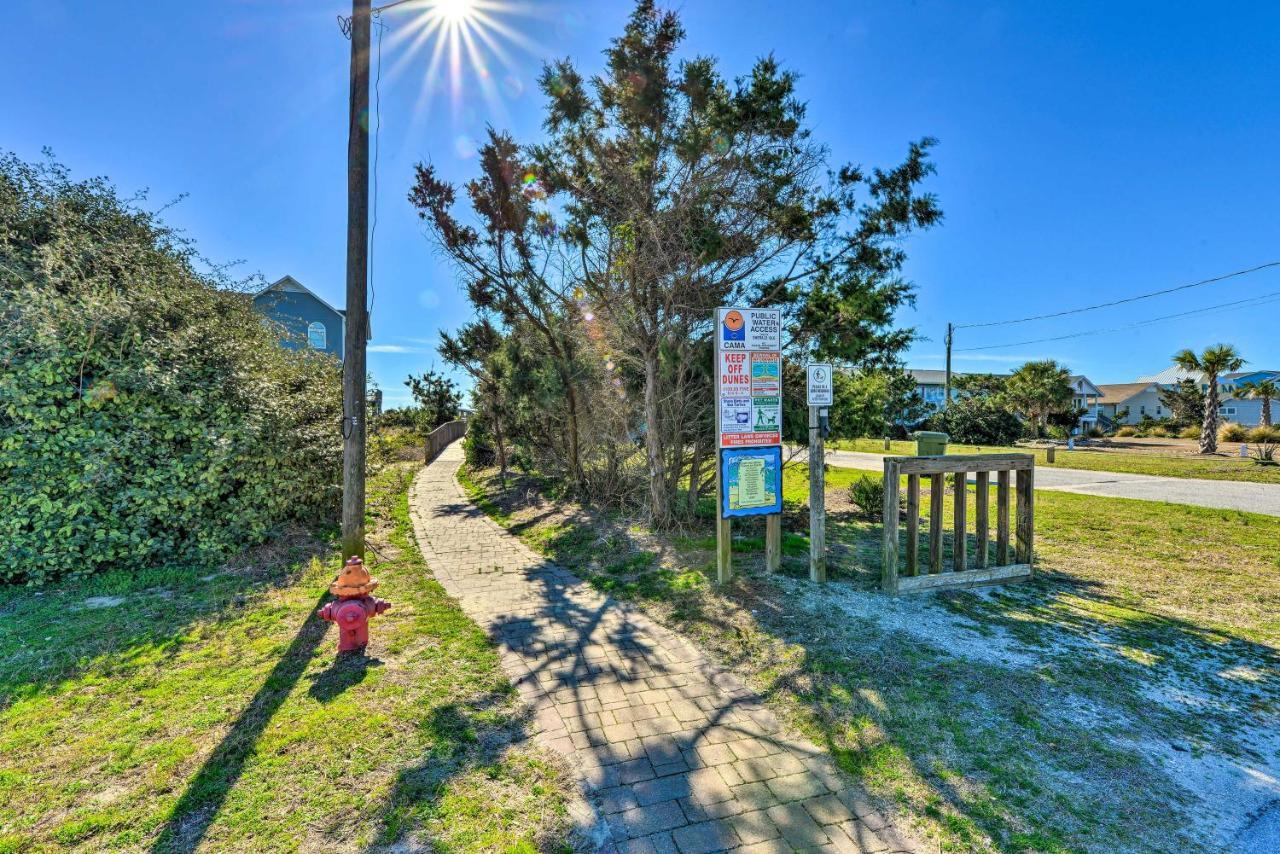 West Of The Moon Ocean Apt With Beach Access! Emerald Isle Eksteriør bilde